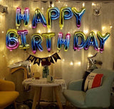 Multi Happy Birthday Foil Balloons