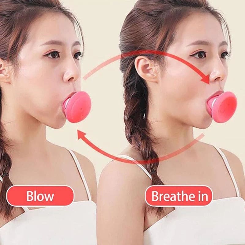 Face Slimming Tool, Lifter Face Lift Skin Firming Exerciser, Double Chin Muscle Training Silica,  Gel Wrinkle Removal Tools