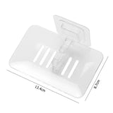 Self Draining Soap Holder, Wall Mounted Soap Dish, Creative Soap Dish Holder, Soap Draining Tray For Bathroom