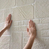 3D Brick Pattern Wallpapers For TV Background, Living Room Bedroom Wall Decor Wallpapers, Self Adhesive Waterproof PE Foam Wall Stickers, Peel and Stick 3D Art Wall Panels for Living Room