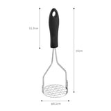Metal Potato Masher, Rice Presser, Fruit Juice Maker, Potatoes Mud Pusher, Smooth Musher Crusher, Kitchen Accessories
