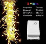Led Curtain Lights, Garland Light, Outdoor Decorative Light, Fairy String Light