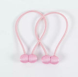 Set of 2 Colorful Magnetic Curtain Tieback, Curtain Holder, Holdbacks Decorative Curtain Clips, Buckle Strap Rope