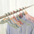 T Shaped Stacking Clothes Hanger, Folding Clothes Hanger, Multifunctional Clothes Hanger, Space Saving Plastic Clothes Holder