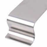 Fish Shape Stainless Steel Spoon Rest Food Clip, Hot Pot Spoon Tray, Hotel Restaurant Kitchen Utensil Holder Shelf Tray