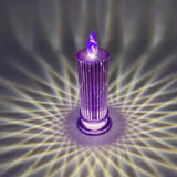 New LED Candle, Plastic Mini Candle Lamp, Flamless Night Light Candle, Decoration Ornament Wedding Romantic Candles Light, Decoration Tea Light, Electronic Candle Lamp