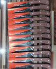 Western Tableware Knife, Stainless Steel Wooden Handle Knife, Dinnerware Clamp
