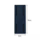 Socket Holder, Power Strip Holder, Fixator Wall Mounted Self Adhesive Holder, Desktop Socket Fixer Cable Organizer, Wall Hanging Power Strip Holder, Traceless Wall Mounted Cable Seamless Strip Holder, Surge Protector Fixator