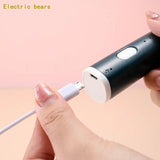 Handheld Frother Coffee Beater, USB Rechargeable Coffee Blender, Household Milk Shaker Mixer Foamer Food Blender, Kitchen Cooking Tool