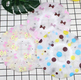 Printed Shower Cap, Waterproof Hair Shower Cap, Bath Hat, Bouffant, Reusable Shower Cap