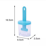 Silicone Oil Brush With Bottle, High Temperature Resistant Silicone Bottle Brush, Portable Barbecue Oil Brushkk