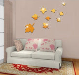 Acrylic Mirror Wall Sticker, 3D Mirror Wall Sticker, Art Home Decor Wall Decor Sticker, 3D Wall DIY Decoration For Bedroom Living Room, Waterproof Acrylic Wall Art Removeable Sticker