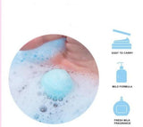 Refresh Moisturizer Milk Smoothness Candy, Zooson Candy Bath Ball, Milk Smoothness Candy Bath Ball, Tender Recover Care Whitening Compact Prevent Bask Skin, Body Skin Bath Bomb