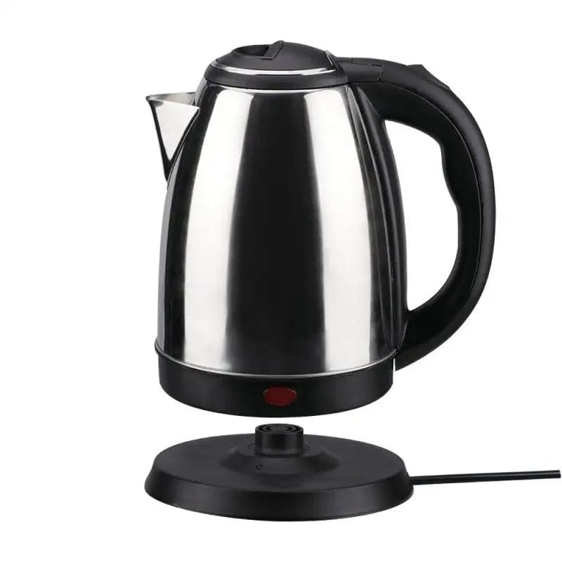 2L Stainless Steel Electric Kettle, Electric Teapot Water Boiler, Samovar Tea Thermos Pot, Anti Over Heat Thermal Mug, Portable Travel Water Boiler, Household Quick Heating Hot Water Boil Kettles, Electric Automatic Cut Off Jug Kettle