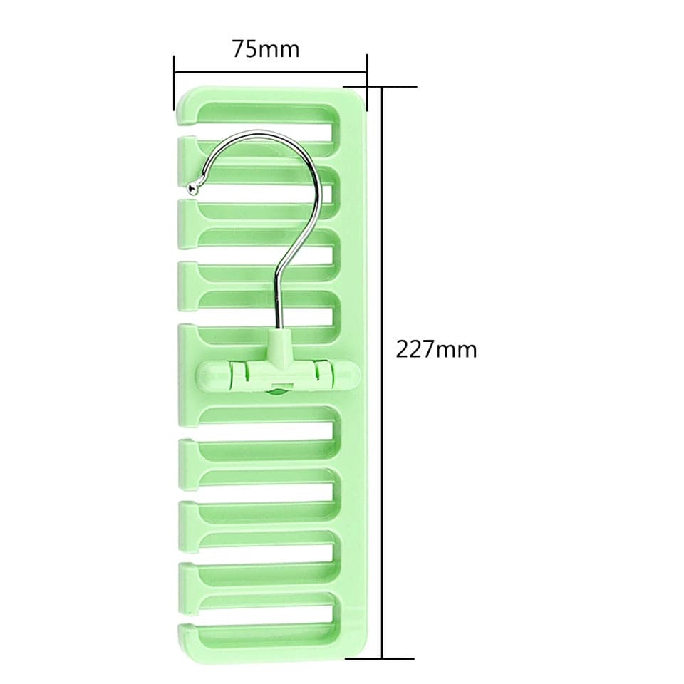 Belt Hanger, 8 Hole Hanger, Multifunctional Hanger, Space Saving Plastic Hanger