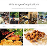 X Shaped Folding BBQ Grill, Stainless Steel Outdoor Camping Picnic Barbecue Grill, Outdoor Charcoal BBQ Grill, Mini Camping Barbecue Rack, Bonfire Grill Stove, Household Charcoal Barbecue Rack, BBQ Large Barbecue Stove