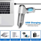 4 In 1 Wireless Vacuum Cleaner, 9000Pa Handheld Car Vaccum Cleaner, Dust Blowing and Sucking Machine, Multifunction Wireless Charging Vacuum Cleaner, Electronic Dust Collector Cleaner for Home Sofa, Suction Vacuum Cleaner for Car Home