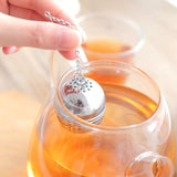 Stainless Steel Ball Filter Kitchen Gadget, Spice, Herb,Tea and Seasoning Filter Ball with Hanging Hook, Ball Tea Infuser Mesh Filter