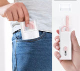 7 In 1 Cleaning Brush Set, Multifunctional Phone Keyboard Cleaning Kit, Computer Dust Cleaning, Cleaning Brush Tool for Airpods Earbud Cell Phone Laptop Camera, Multifunction Bluetooth Compatible Headset Cleaning Pen