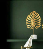 Luxury Gold Turtle Leaf, Artificial Plant Ornament, Cabinet Porch Decor