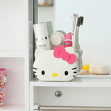 Hello Kitty Toothbrush Holder, Multifunctional Wall Bathroom Storage Rack, Wall Mount Toothbrush Holder for Bathroom