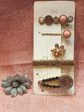 Luxury Jewellery Card, Candy Colors Pearl Hair Clip For Women, Geometric Crystal Hair Barrettes, Girl Hair Accessories