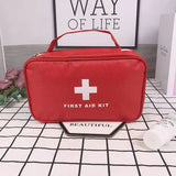 First Aid Medicine Bag, Large Capacity Portable Medicine Storage Bag, Outdoor First Aid Kit Organizer, Travel Empty Medicine Storage Bags, Emergency First Aid Kit Bag, Pill Survival Organizer, Portable Camping Car Medicine Kit, Car Home Emergency Bag