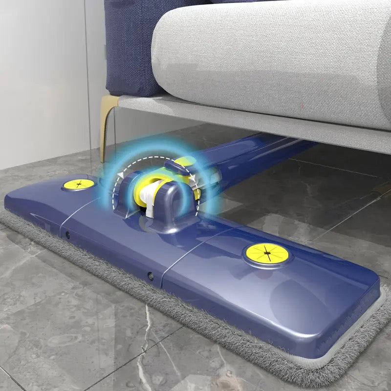 Rectangular Extendable Mop, Multifunctional Imitation Hand Twisting Mop, Microfiber Flat Mop, 360° Rotatable Clean Floor Mop, Self Wringing Twist Lazy Mop, Dust Corner Cleaning Tool