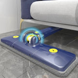 Rectangular Extendable Mop, Multifunctional Imitation Hand Twisting Mop, Microfiber Flat Mop, 360° Rotatable Clean Floor Mop, Self Wringing Twist Lazy Mop, Dust Corner Cleaning Tool