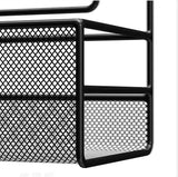 Bathroom Shelf Organizer Basket, Luxury Wall Hanging Storage Rack, Kitchen Organizer Shelves, Shower Shampoo Storage Rack, Condiment Holder Storage Basket, Caddy Hanging Basket, Kitchen Bathroom Storage Shelf