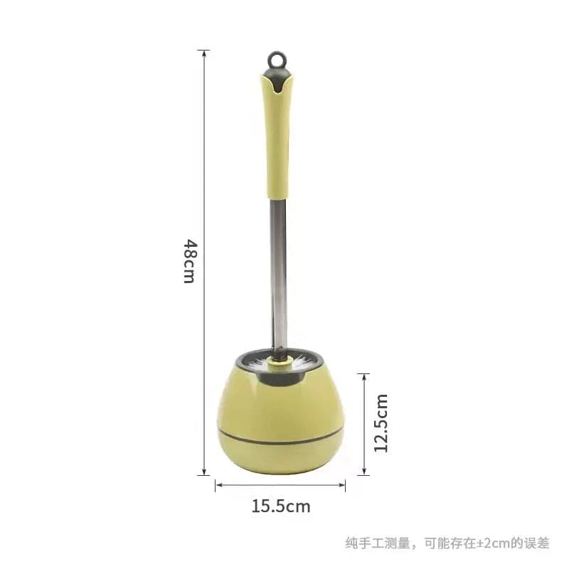 Floor Standing Toilet Brush with Holder, Plastic Toilet Brush, Bathroom Floor Scrubbing Set, Toilet Brush and Holder Set, Toilet Bowl Brush and Holder for Bathroom Organization,  Wall Mounted & Floor Standing