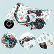 Bike Printed  Dustproof Cover, Thicken Waterproof Cover, Protective Clothing, Motorcycle Rain Shield, Washable Sunscreen Sleeve Protector