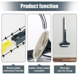 New Screen Cleaning Brush, Wind Shield Brush, Multifunctional Dry And Wet Cleaning Brush, Window Screen Mesh Cleaner Brush, Screen Window Dust Remover, Household Window Screens Cleaning Scrapers, Double Sided Cleaning Brush