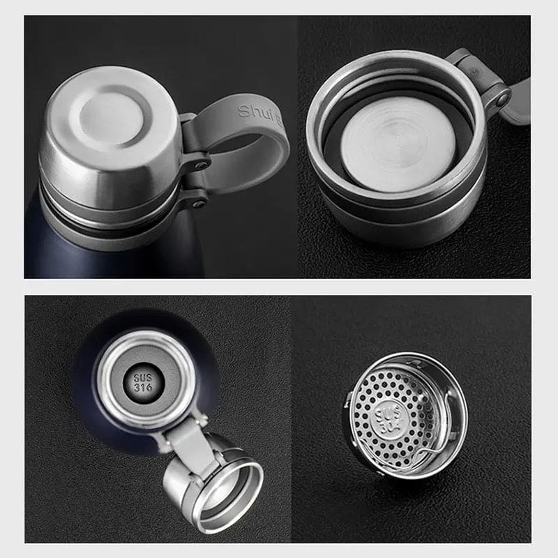 800ML Vacuum Flask Bottle – Stainless Steel Insulated Water Bottle Hot & Cold Thermos Flask