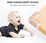 Set of 4 Baby Silicone Table Corner Protector, Furniture Edge Corner Protector, Anti Collision Guards