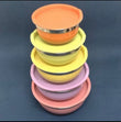 Set Of 5 Colorful Stainless Steel Bowl With Lids, Salad Mixing Bowl Set, Food Cooking Bowl Set, Stackable Nesting Mixing Bowls with Airtight Lids, Kitchen Washing Storage Container, Steel Lunch Box