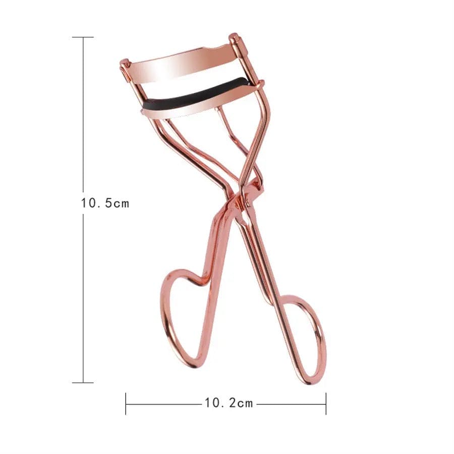 Stainless Steel Eyelash Curler, Eye Lash Curling Applicator, Natural Curly Cosmetic Clip, Cosmetic Makeup Eyelash Curler, Folding False Eyelashes Curling Clip
