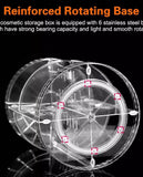 360° Rotating Makeup Organizer