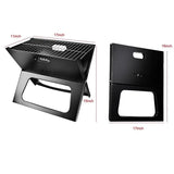 X Shaped Folding BBQ Grill, Stainless Steel Outdoor Camping Picnic Barbecue Grill, Outdoor Charcoal BBQ Grill, Mini Camping Barbecue Rack, Bonfire Grill Stove, Household Charcoal Barbecue Rack, BBQ Large Barbecue Stove