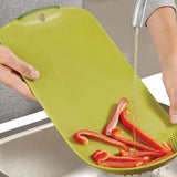 3 In 1 Drain Cutting Board, Chopping Board With Integrated Colander, Multifunctional Cutting Board, Vegetable Fruit Cutting Board