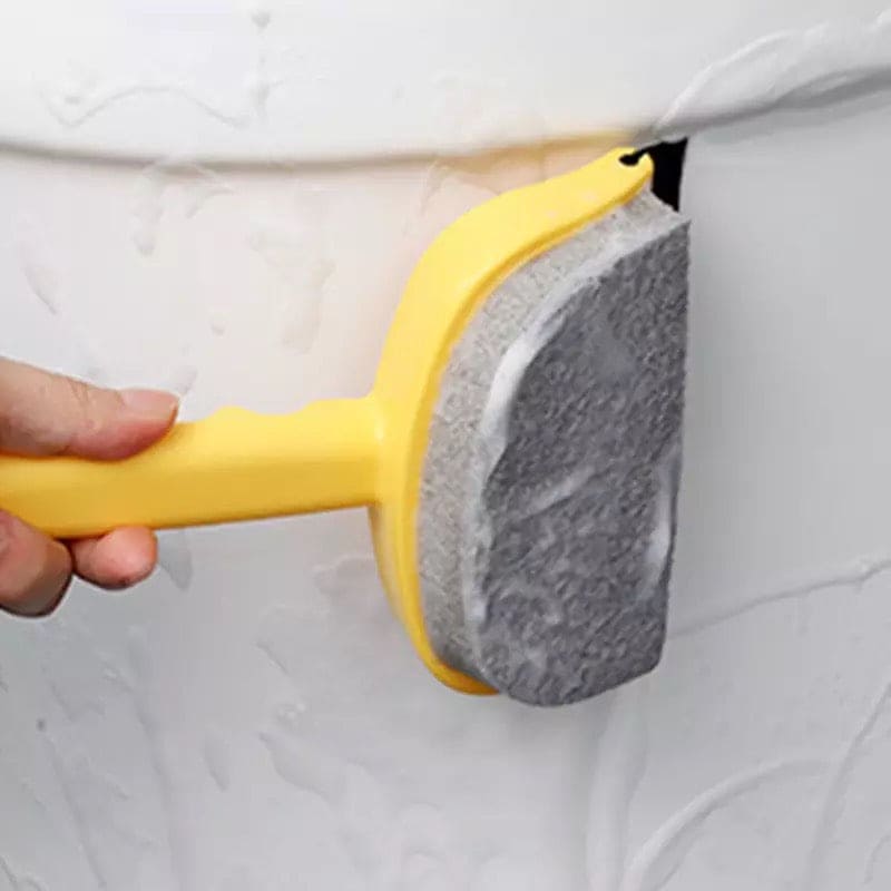Multifunctional Glass Window Sponge Wiper, Glass Clean Scraper Washing Wiper, Floor Window Cleaning Sponge, Soft Rubber Glass Wiper Scraper, Double Sided Shower Cleaning Sponge