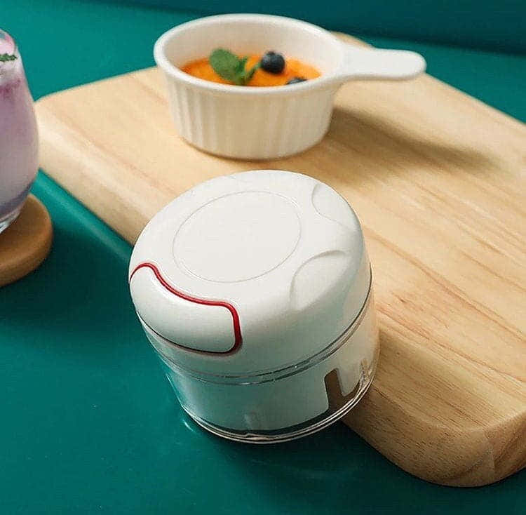 Mini Chopper, Multifunctional Hand Held Vegetable Chopper, Hand Pull String Food Chopper, Manual Food Processor
