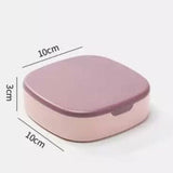 Mini Jewellery Box. Square Stud Earrings Box, Portable Small Travel Jewellery Storage Box, Women Girl Portable Earrings Ring Necklace Jewellery Case Organizer, Jewellery Organizer With Mirror, Earrings Lipstick Ring Storage Case