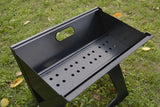 X Shaped Folding BBQ Grill, Stainless Steel Outdoor Camping Picnic Barbecue Grill, Outdoor Charcoal BBQ Grill, Mini Camping Barbecue Rack, Bonfire Grill Stove, Household Charcoal Barbecue Rack, BBQ Large Barbecue Stove