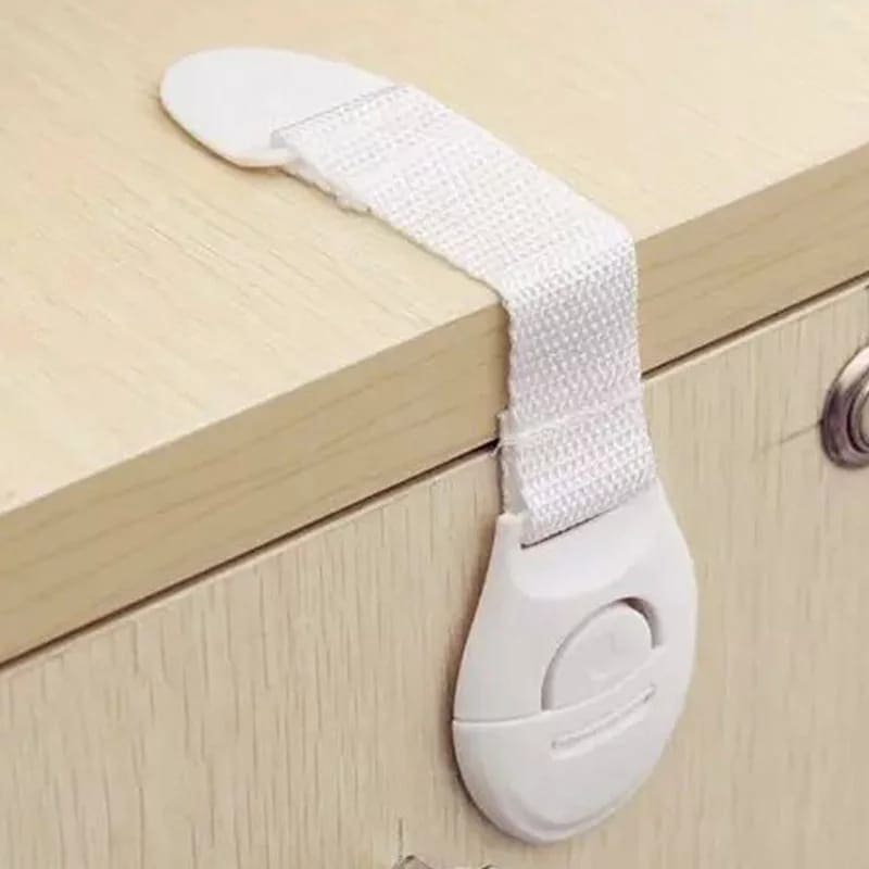 Set Of 3 Child Lock Protection | Locking Doors For Children's Safety | Kids Safety Plastic Protection Lock