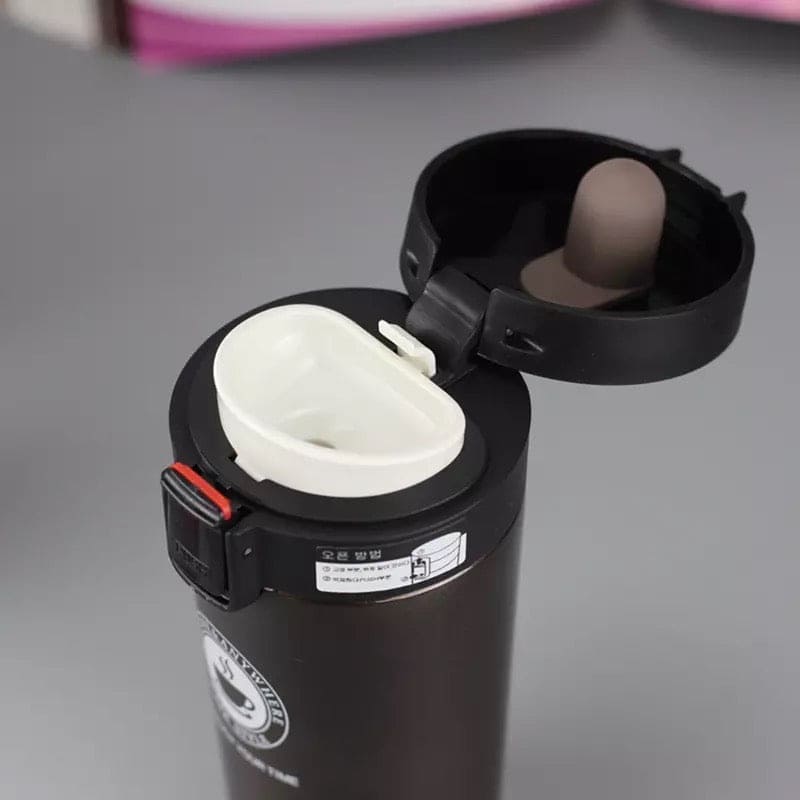 380ml Double Stainless Steel Coffee Mug, Travel Coffee Mug, Steel Thermos Tumbler Cups, Vacuum Flask thermo Water Bottle, Insulated Water Bottle, Double Thickened Coffee Mug