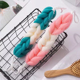 Flower Mesh Shoulder Scrubber, New Men Women Bath Sponge Towel Rub Brush, Body Wash Dry Brush, Mesh Shower Wash Sponge, Bubble Massage Brush, Shower Bath Wash Cloth