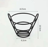 Mini Grill French Fries Basket, Snack Potato Chips Barrel Container, Convenient Snack Basket, Multifunction Stainless Steel Basket, Portable Frying Basket Strainer Colander Basket, Iron Convenient Bucket Basket