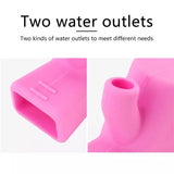 Silicone Water Extender, Sink Rubber Elastic Nozzle, Bathroom Kitchen Kitchen Faucet Accessories, Elastic Water Tap Extension, Dual Function Splash Filter