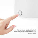 Flexible Smart Lamp, Eye Protection LED Lamp, USB Rechargeable LED Touch Desk Lamp, Multifunctional LED Flexible Table Lamp With Pen Holder